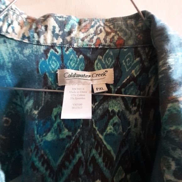 Coldwater Creek Multicolored Jacket - Picture 4 of 4